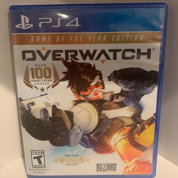 Sony PS4 Overwatch Game Of The Year Edition Video Game Disc